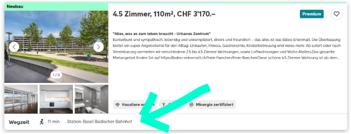 Wegzeit-Check